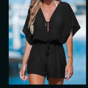Cupshe Cute Black Romper